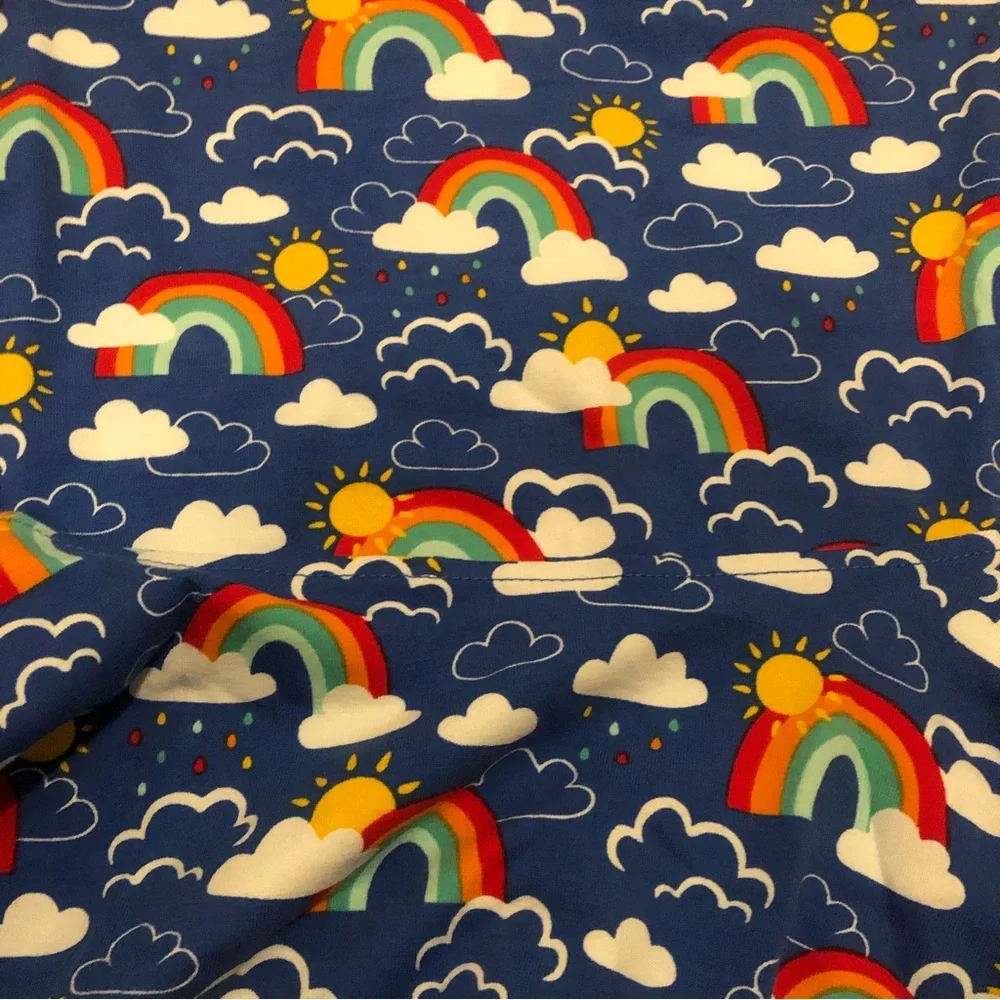 NEW | Frugi | Rainbow Skater Dress - Picture 3 of 10